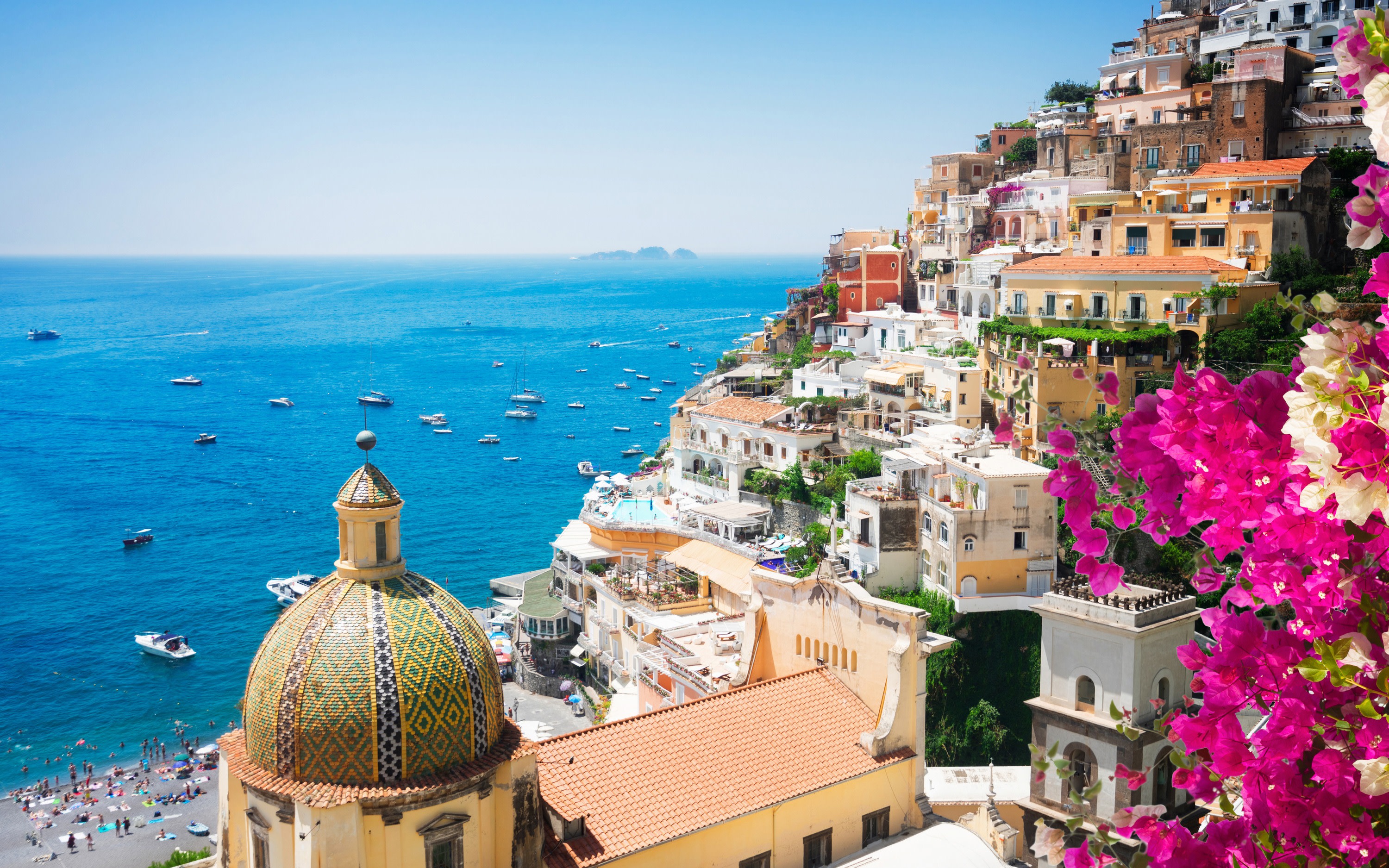 From Rome: Amalfi Coast, Positano & Amalfi by boat and train