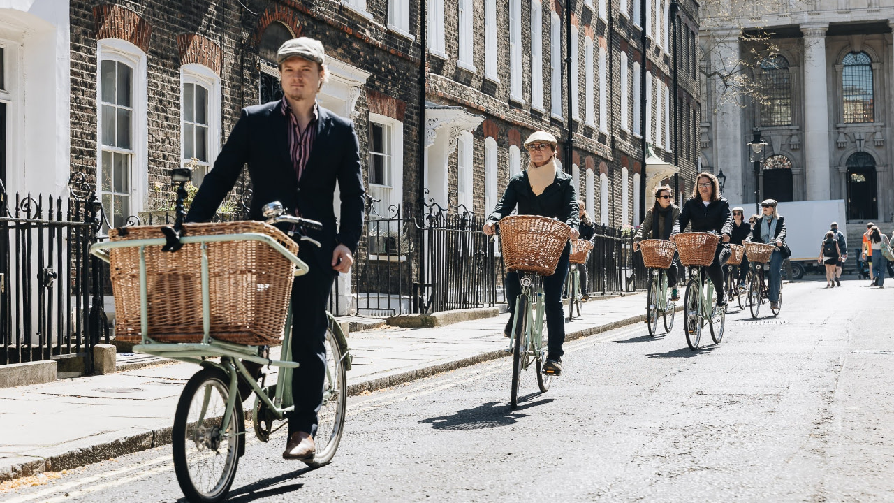 London Hidden Gems Half-Day Private Bike Tour
