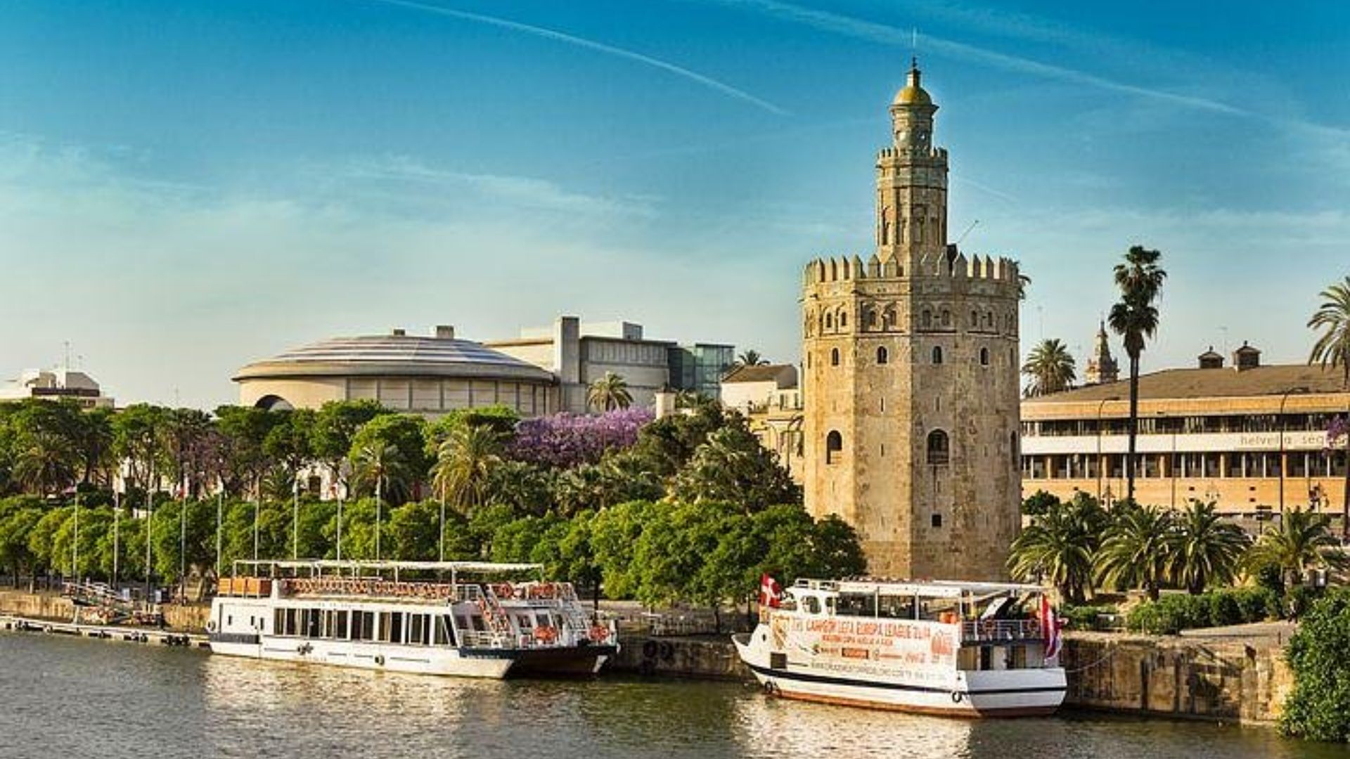 Experience the calm waters of the Guadalquivir River while exploring Seville from a new perspective