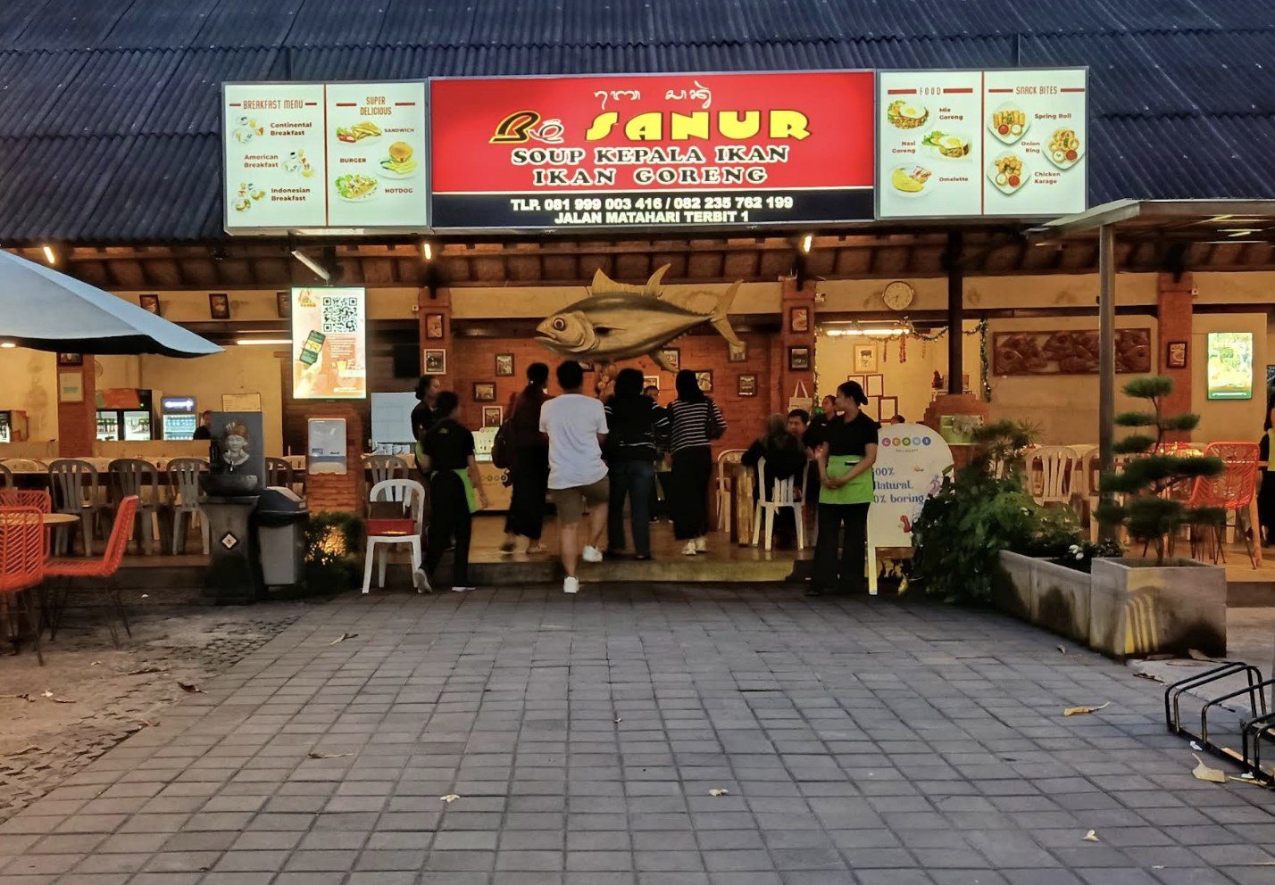 Golden Queen redemption counter in Sanur