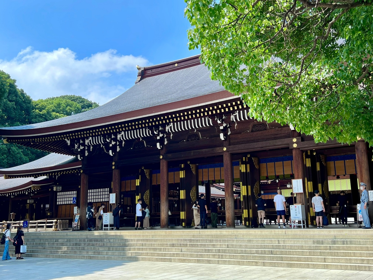 [Depart from Ueno/Tokyo] Tokyo Landmark Bus Day Tour｜Meiji Jingu Shrine & Imperial Palace & Sensoji Temple & Tokyo Bay Cruise & Odaiba (Chinese/English Tour Guide)
