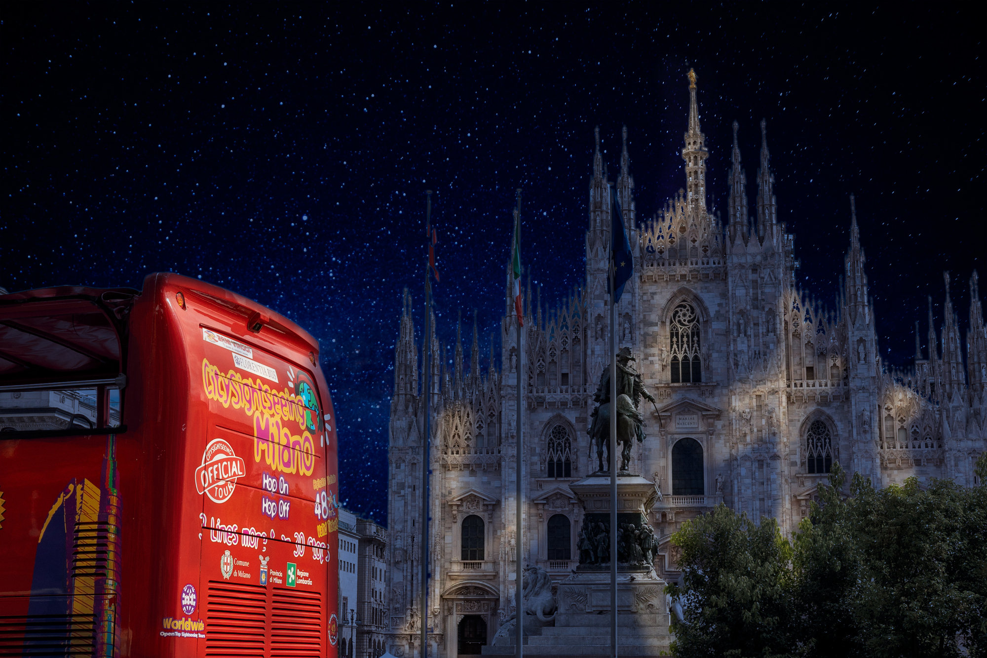 Milan City Hop-On Hop-Off Tour