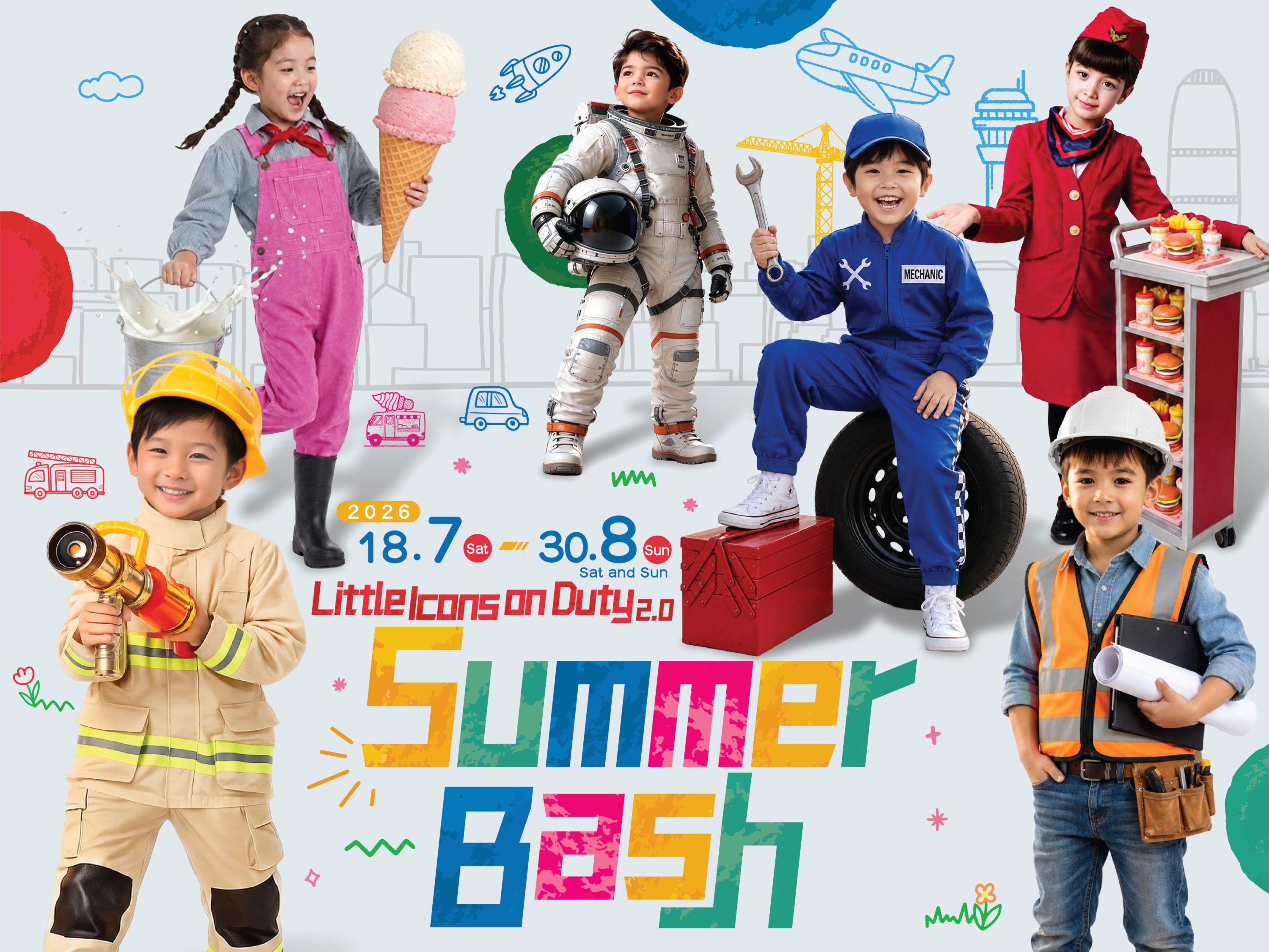 Summer Bash: Little Icons on Duty 2.0