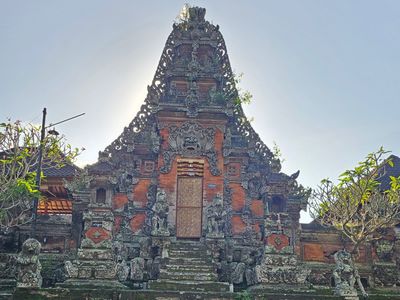 以傳統巴厘島建築為起點的寺廟