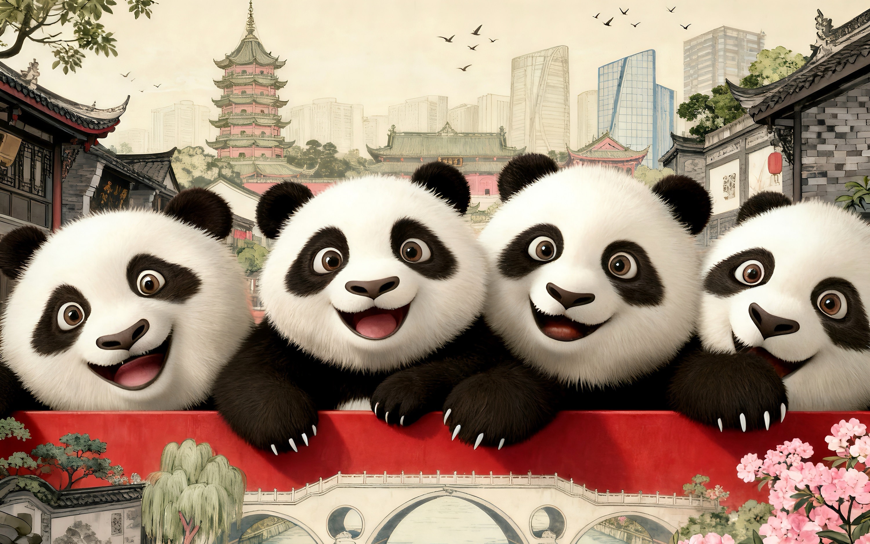 Chengdu Panda Base + Kuanzhai Alley 1-Day English Tour