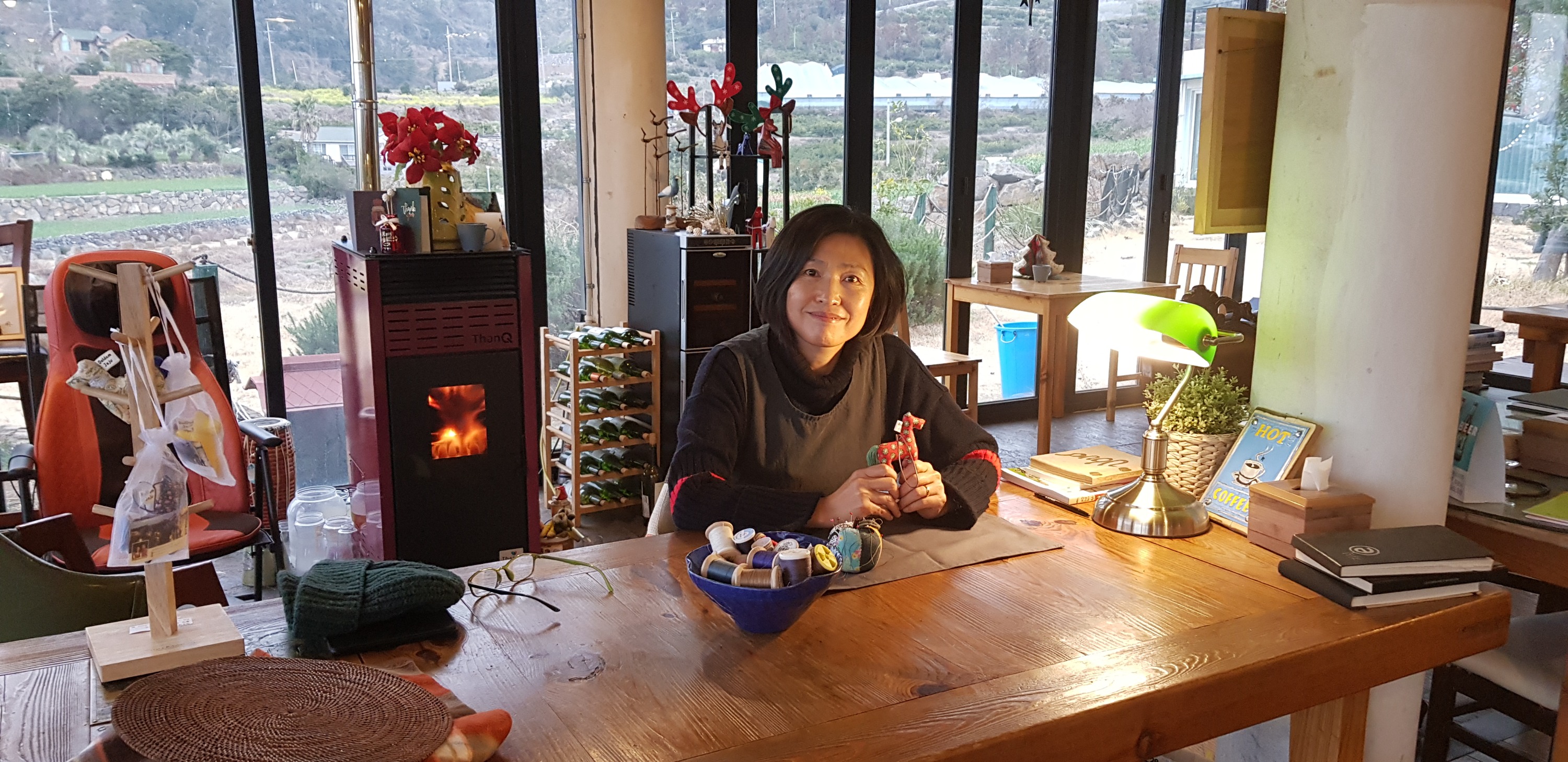 Jeju Pony Doll Making Class at a Cafe