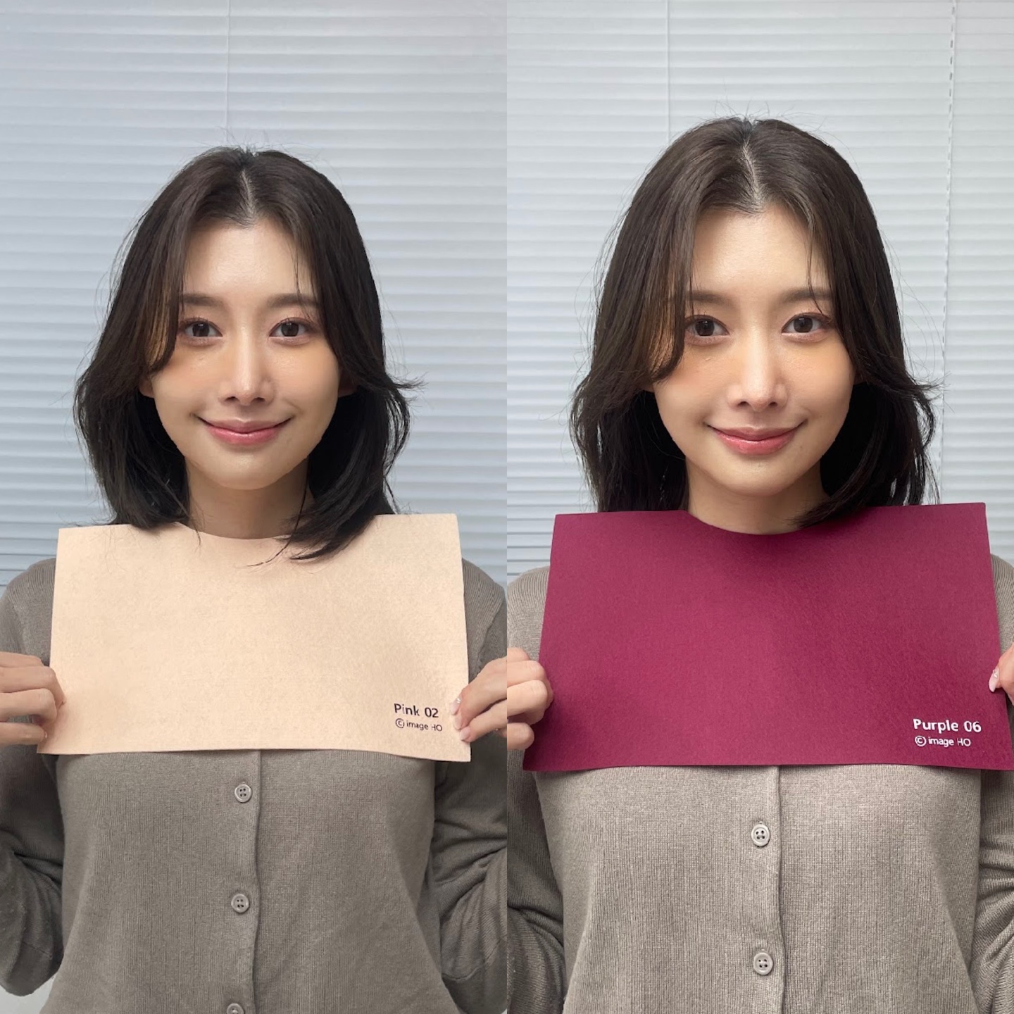 Option 1. Personal Color Analysis (Four Season Personal Color)+Makeup Class
- After analyzing the optimal color that harmonizes with your skin tone, a personal color diagnosis is proceeded. Following the results, a customized makeup class is conducted.