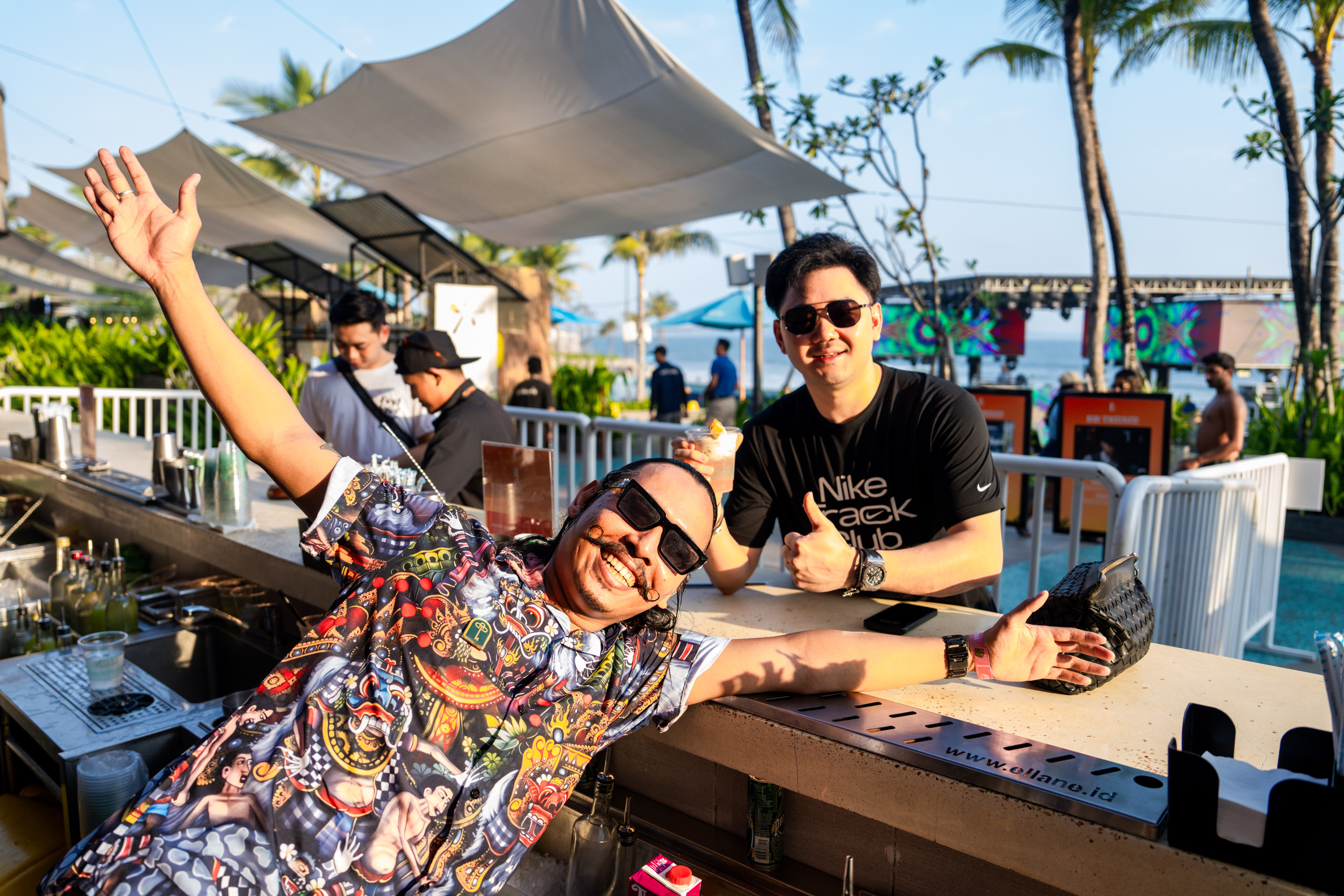 巴厘島Atlas Beach Club名人表演