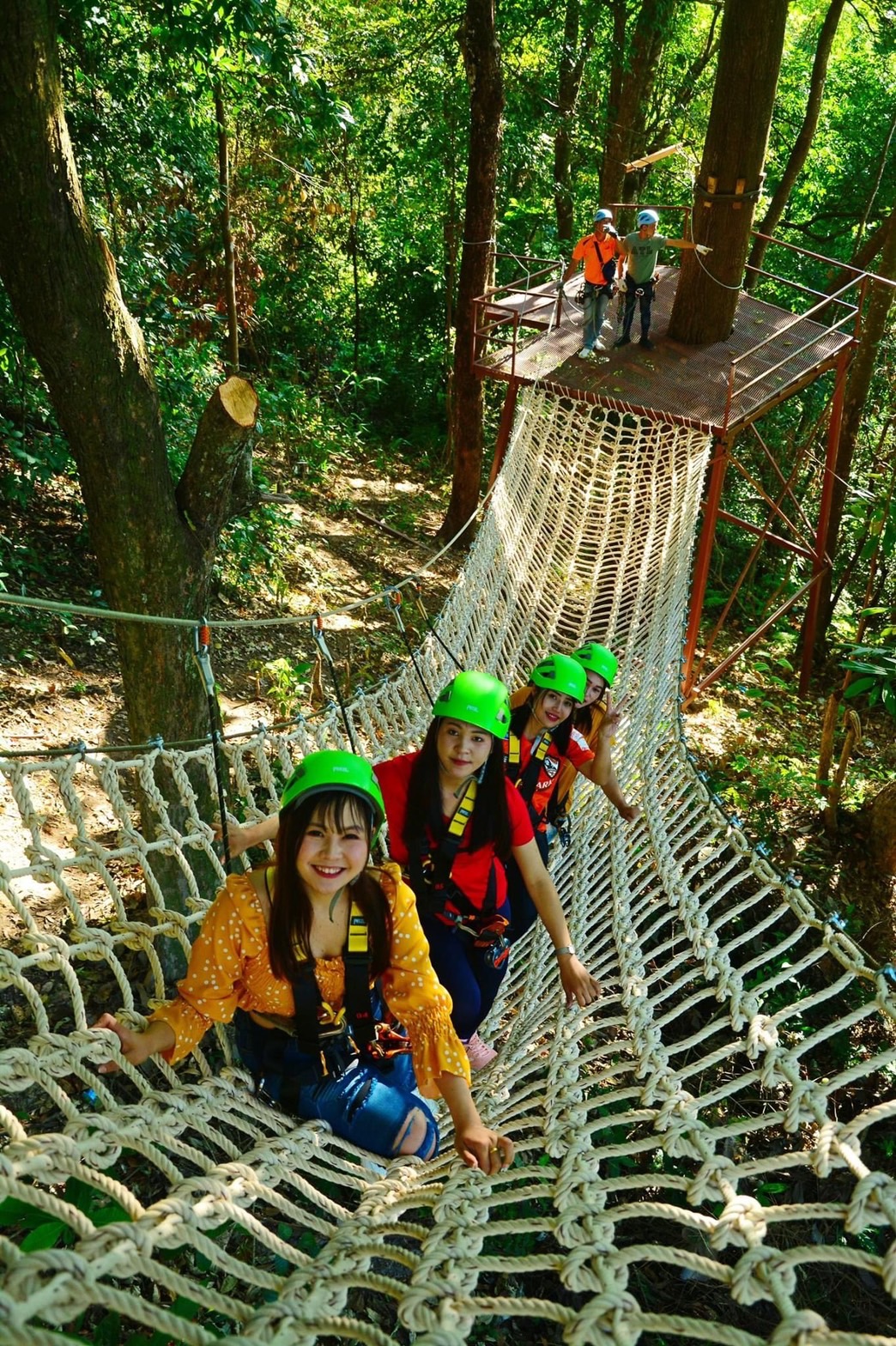 清邁金剛微笑滑索體驗（Kingkong Zipline）