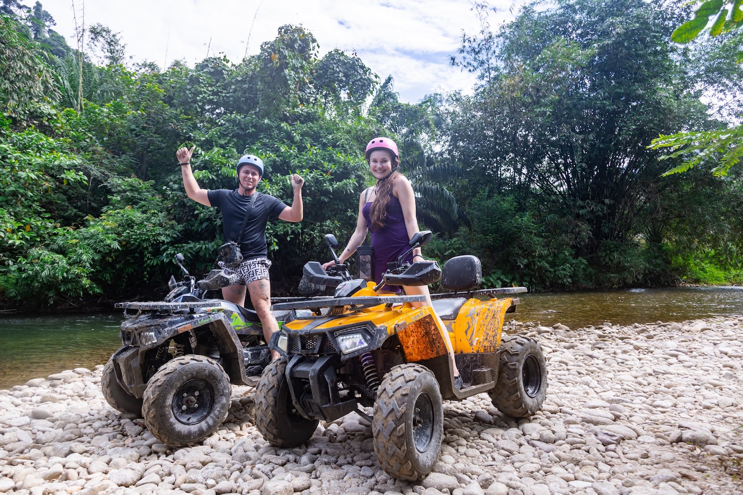 Khao Lak: ATV, Elephant Sanctuary, and River Tubing Tour