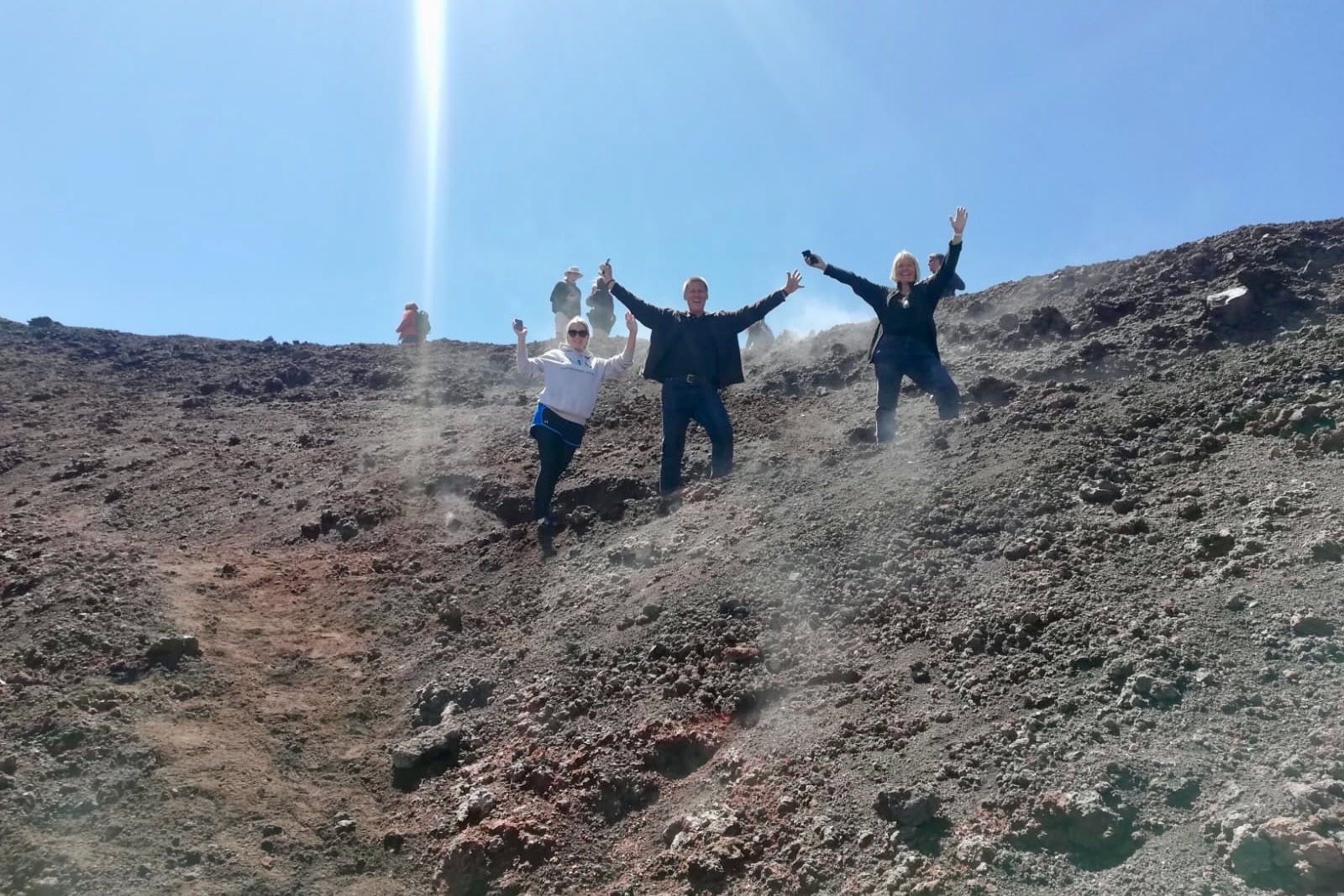 Explore Mount Etna's breathtaking volcanic landscape, where dramatic lava flows create stunning terrain!