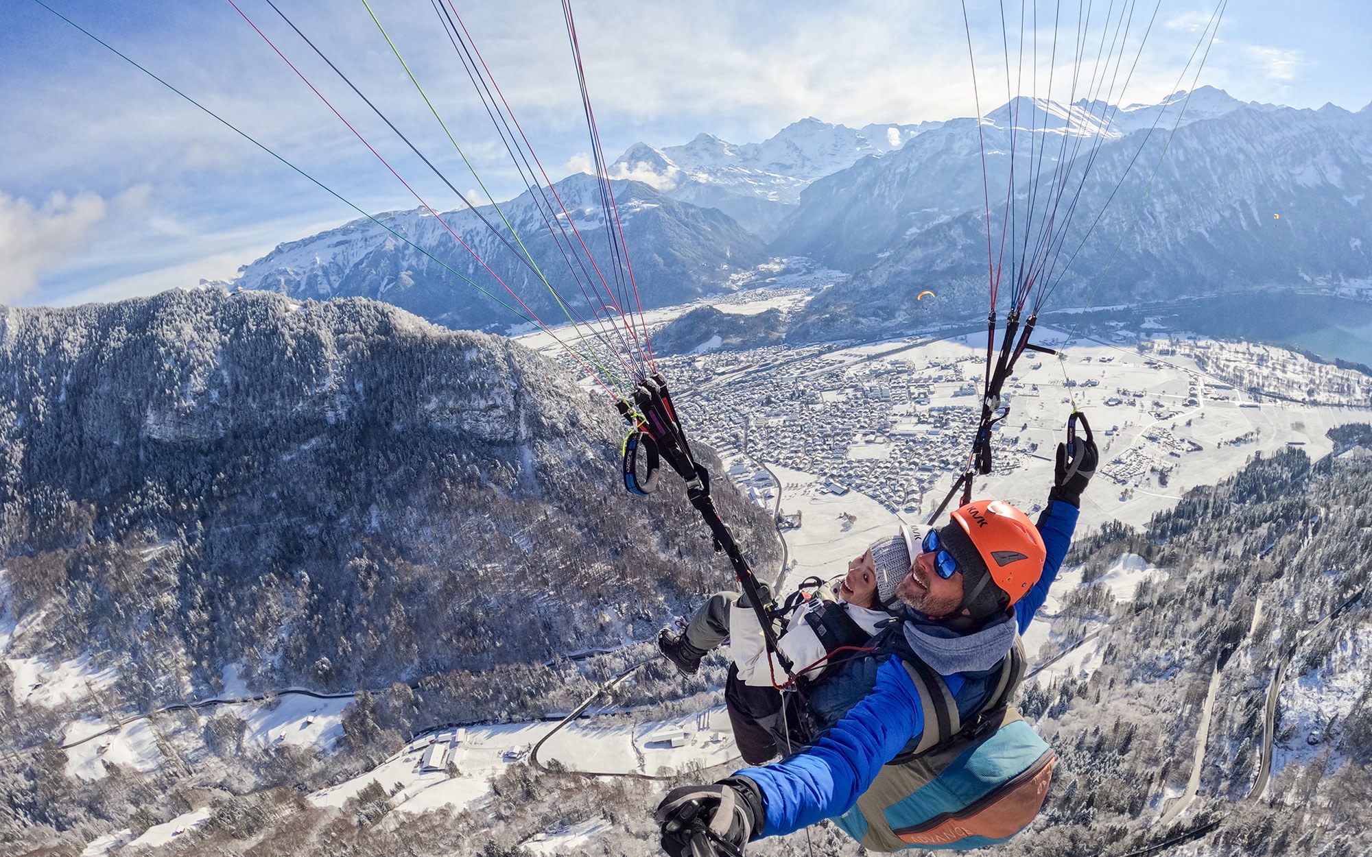 Tandem Paragliding Flight with Pilot in Interlaken