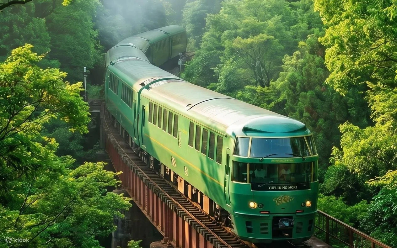 Yufuin no Mori Train, Beppu, Yufuin, Umi Jigoku & Dazaifu Tenmangu Shrine Day Tour