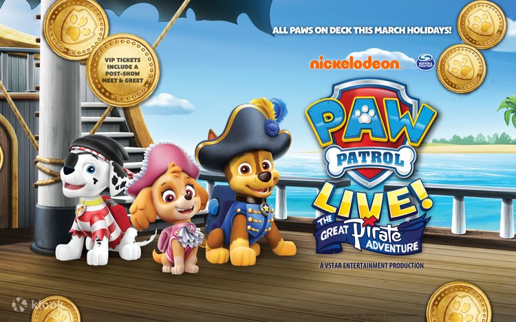 PAW Patrol Live! The Great Pirate Adventure Klook India
