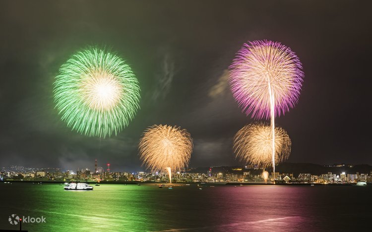 鹿児島：錦江湾サマーナイト花火大会2026 ナイトクルーズチケット - Klook
