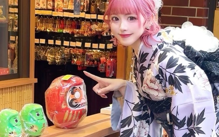 Tokyo Kimono Experience] Sakura Kimono Oukakimono Kimono