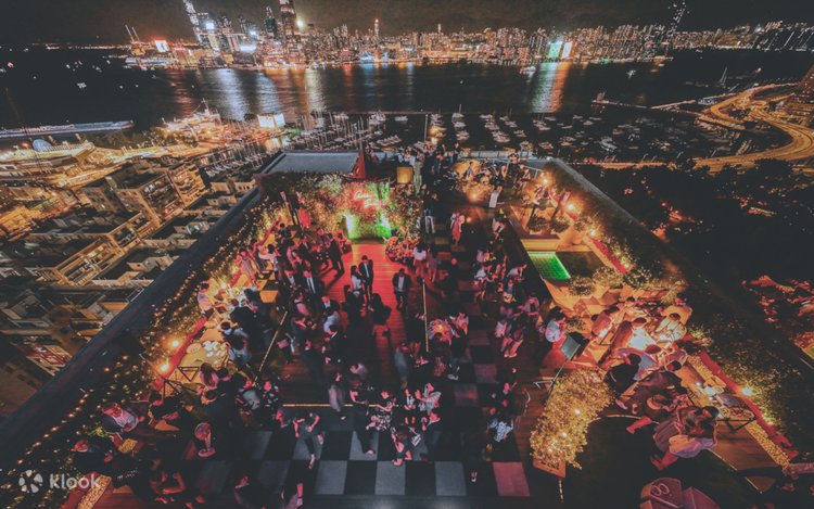 SKYE | Rooftop Bar and Dining | 香港銅鑼灣柏寧酒店 The Park Lane
