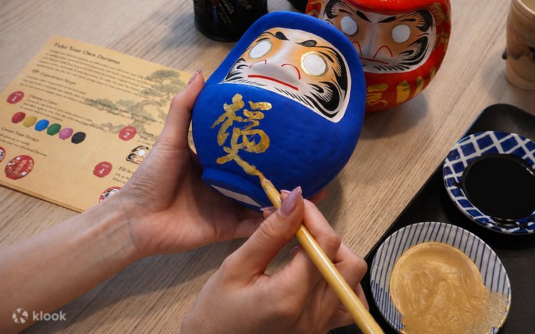 ZEN CRAFTWORKS] Paint Your Own Takasaki Daruma Doll - Klook