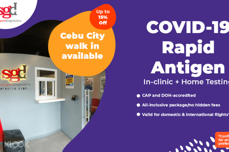 In Clinic And Home Test Cebu City Covid 19 Rapid Antigen Testing Klook Philippines