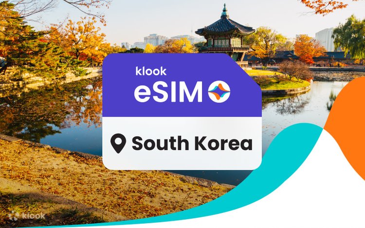 eSIM South Korea with high-speed and stable Internet connection