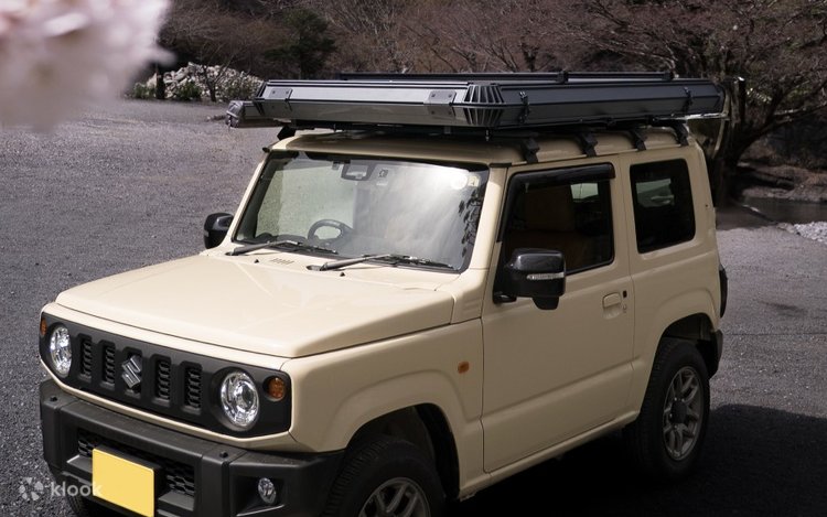 Suzuki Jimny Rooftop Tent Camper Package for People Klook