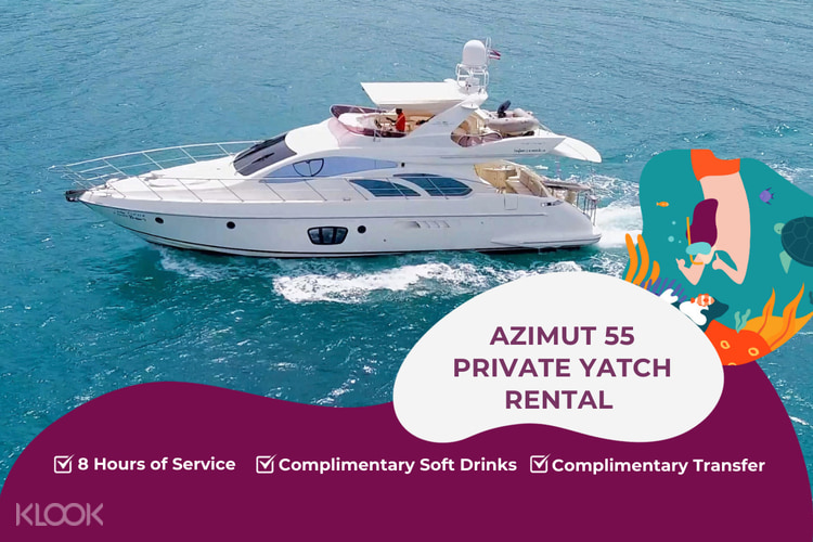 Rental Yacht Mewah Azimut 55 Pribadi Di Phuket Thailand