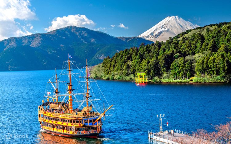 Mount Fuji Hakone Day Trip by Land, Sea, and Air] Hakone Shrine