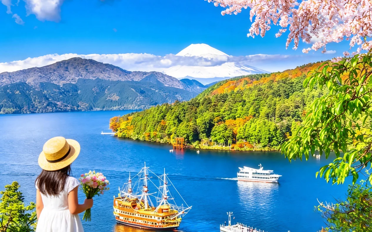 Owakudani & Hakone Shrine Bus Tour