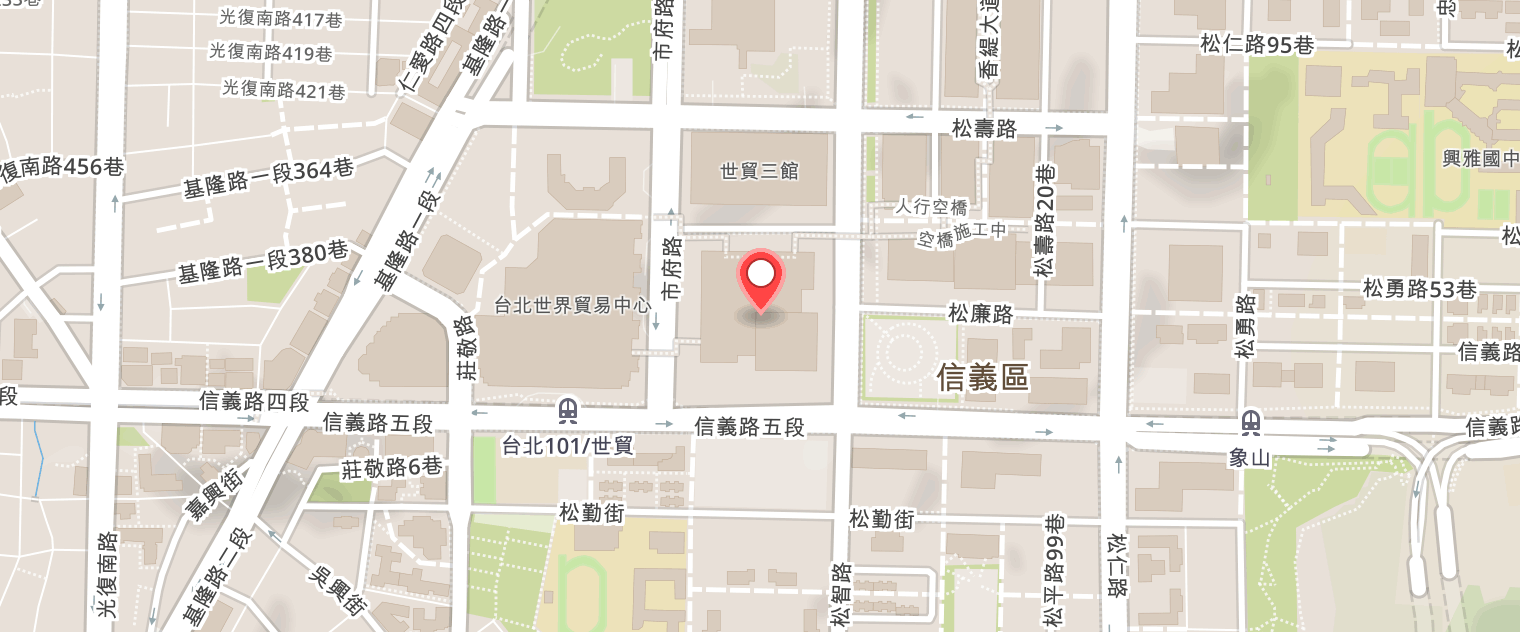 00 最后入场时间:21:30 国定假日开放时间可能更动 地址 台北市信义区