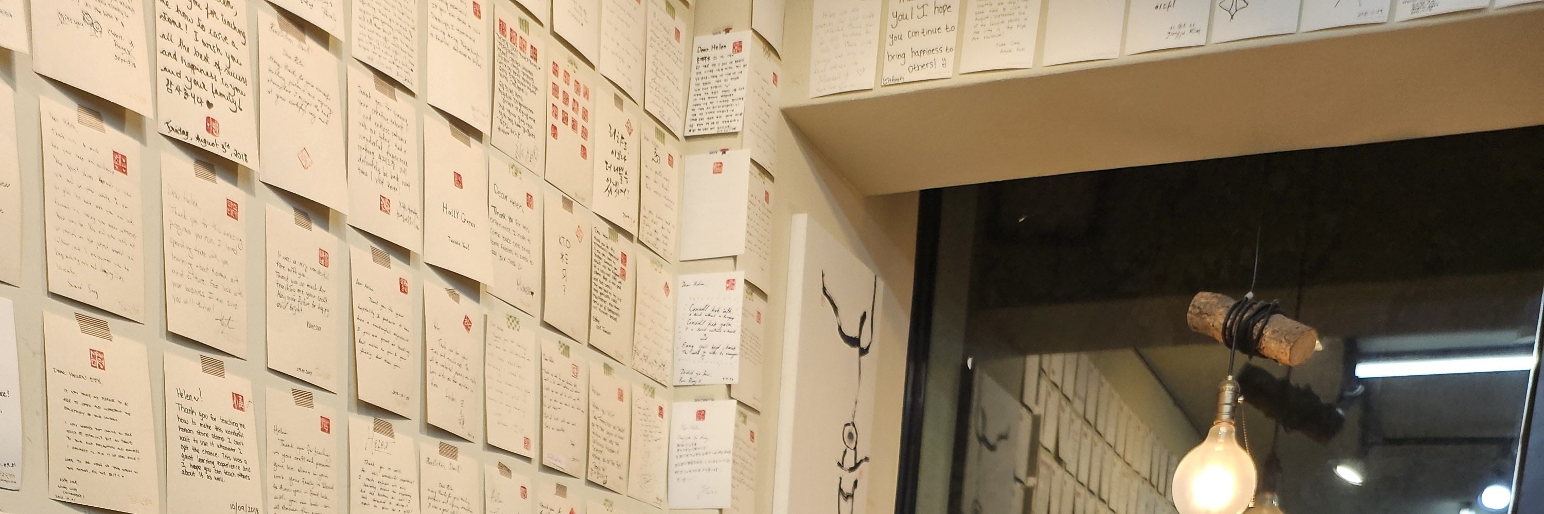 Make a T-shirt with your name in Hangul  in Insadong  Seoul
