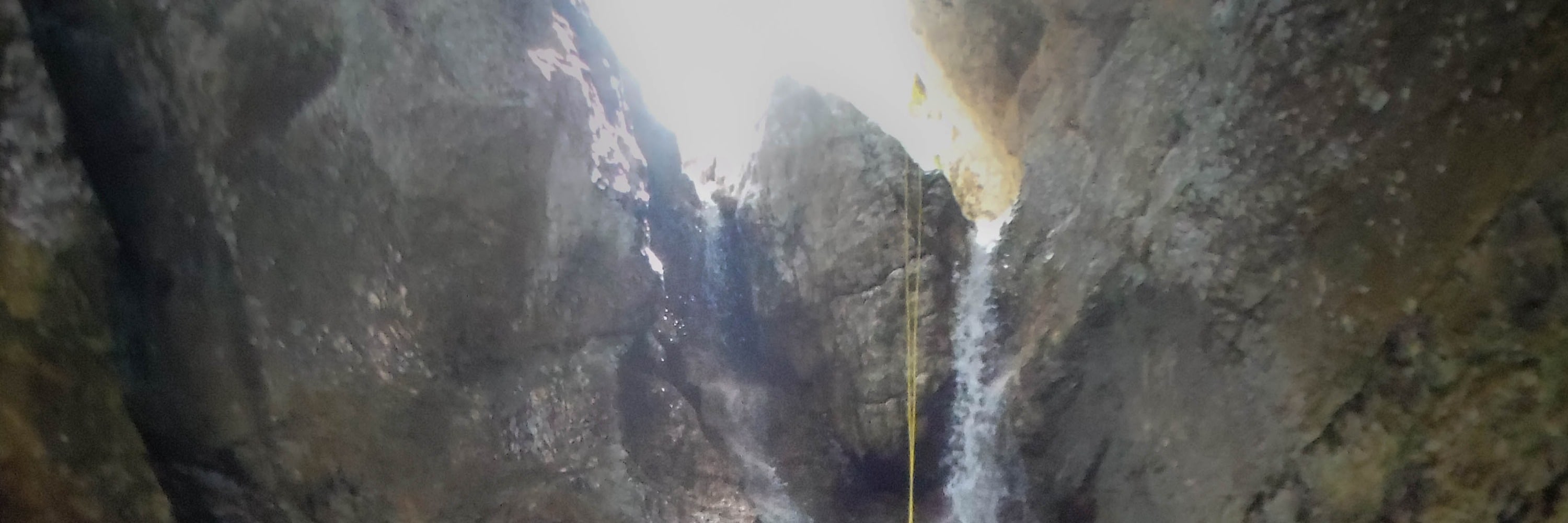 Extreme canyoning in Triglav national park