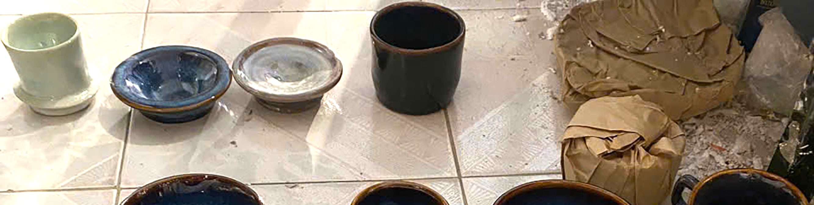 After firing pottery products you made
