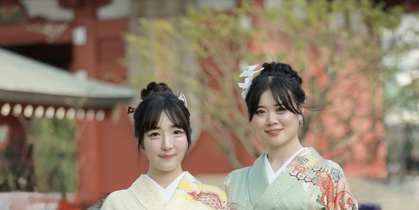 Asakusa Kimono Rental OSHARE Japanese Makeup & Tea Ceremony Experience Open until 10 PM - Thumbnail 3