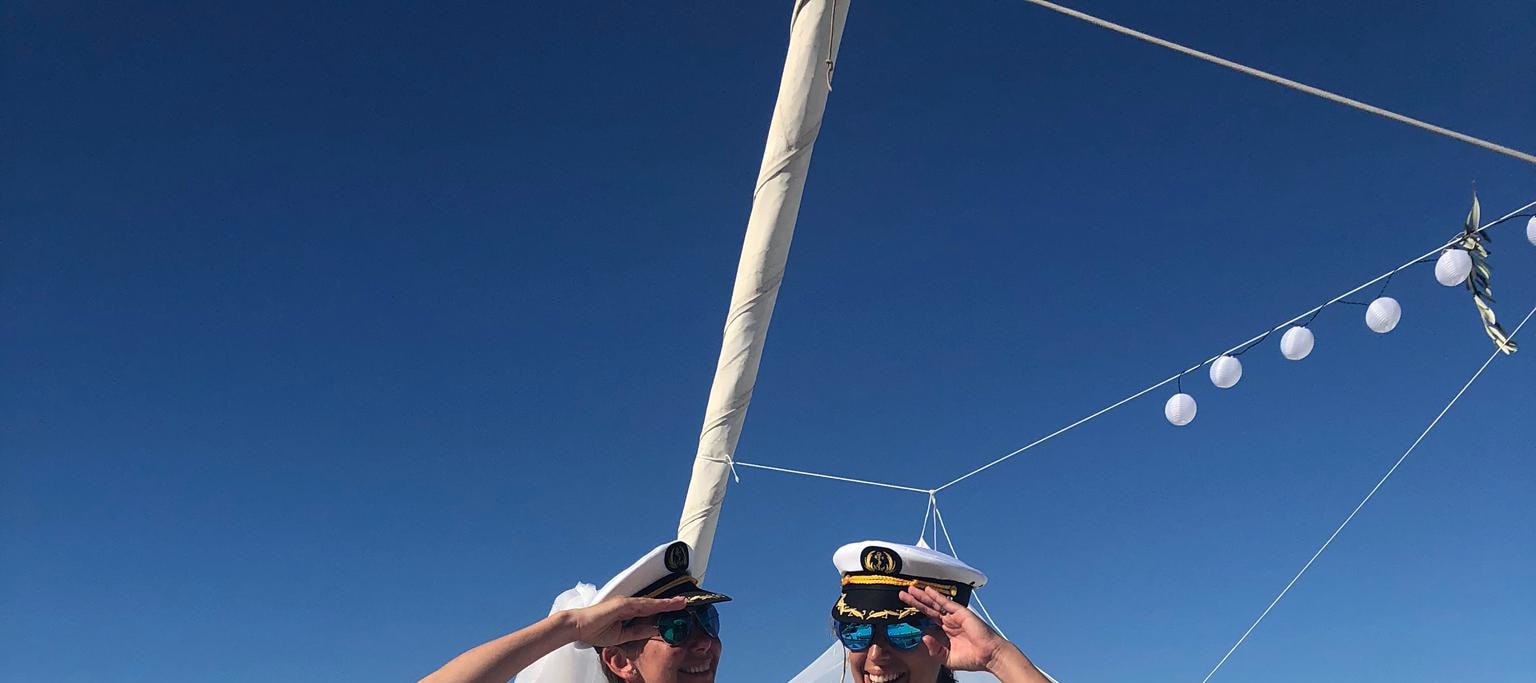 Athens Riviera Catamaran Tour with Fresh Meal and Drinks