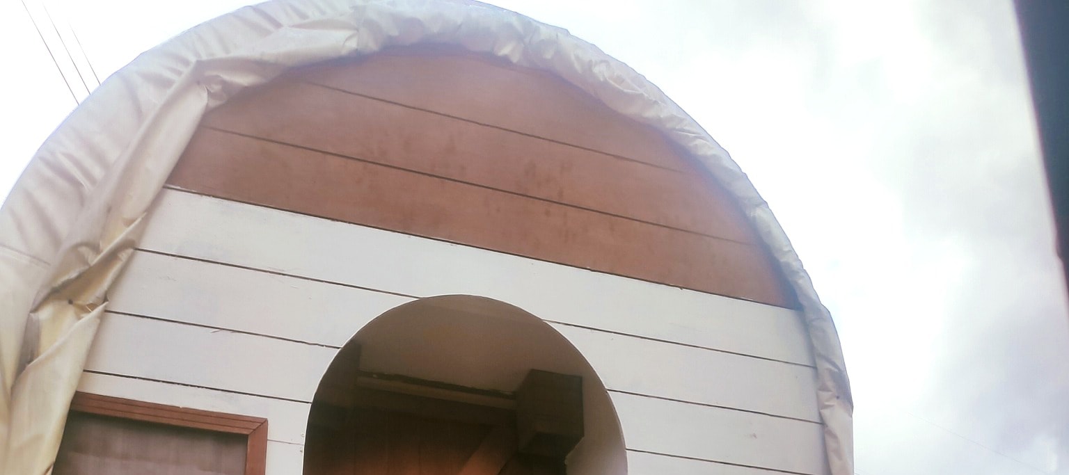 Appearance of carriage tent