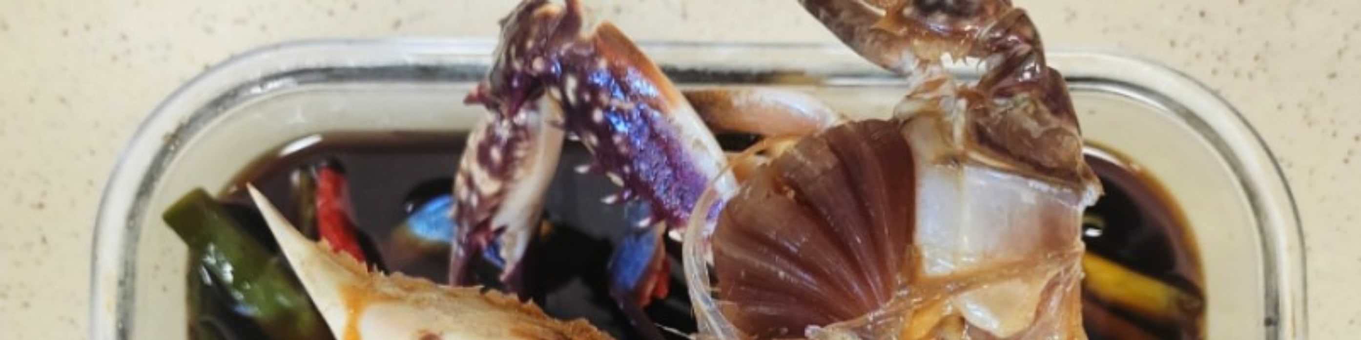 Marinated crab with soy sauce