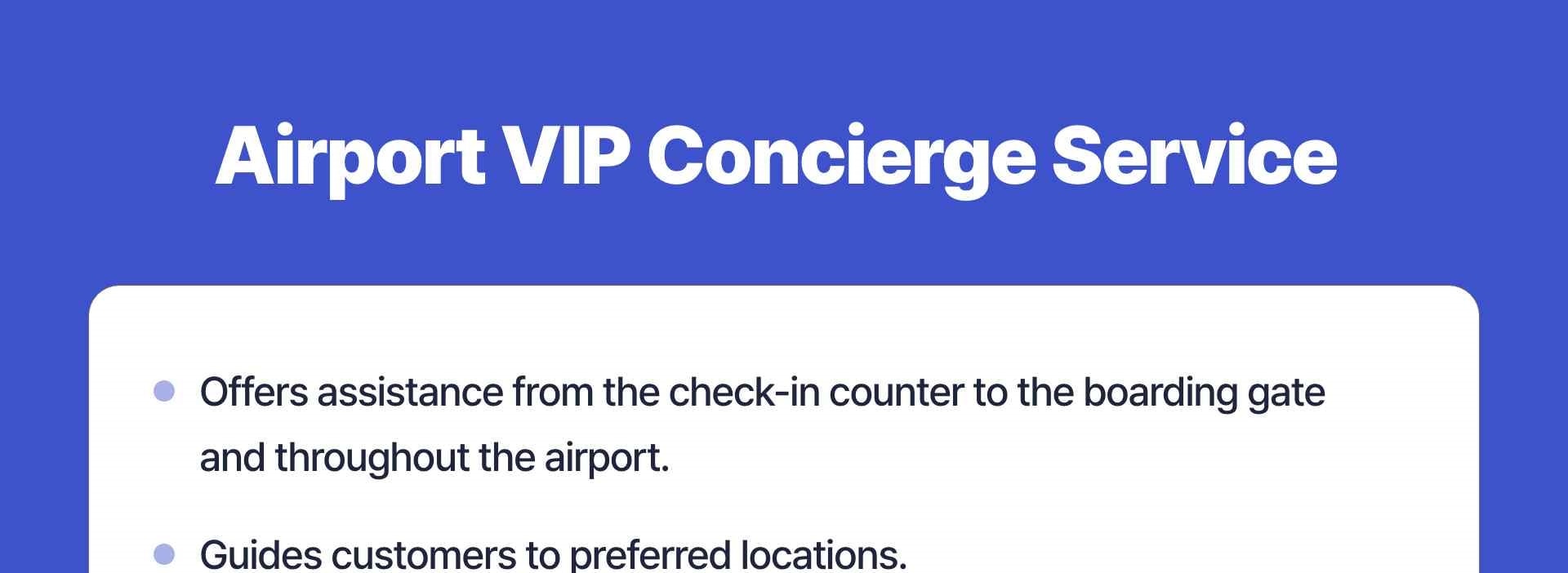 仁川機場 (Incheon Airport) VIP 禮賓服務