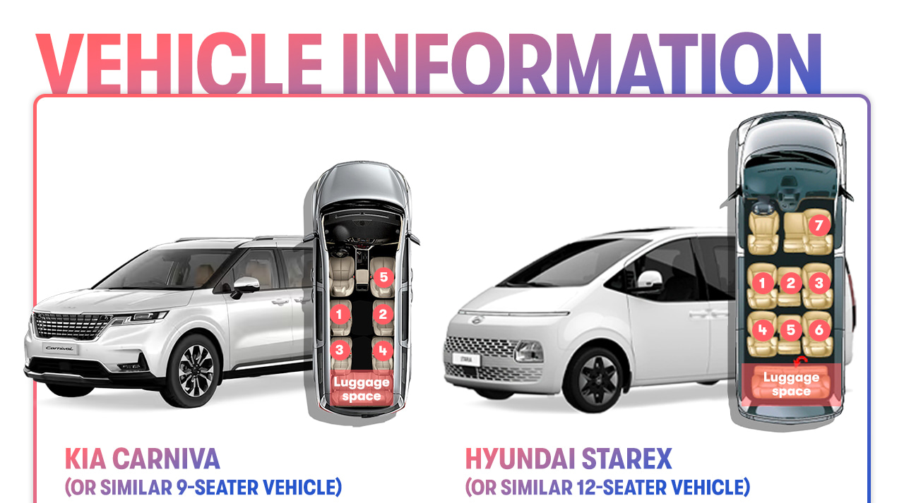 Seoul Car Rental with Driver to Everland with admission ticket