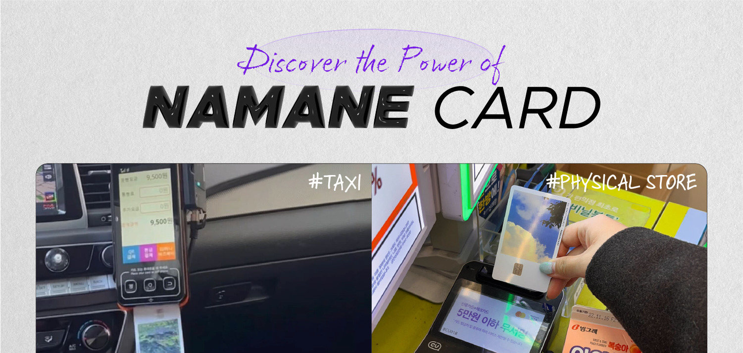 Customizable Pre-paid Travel Card - NAMANE CARD