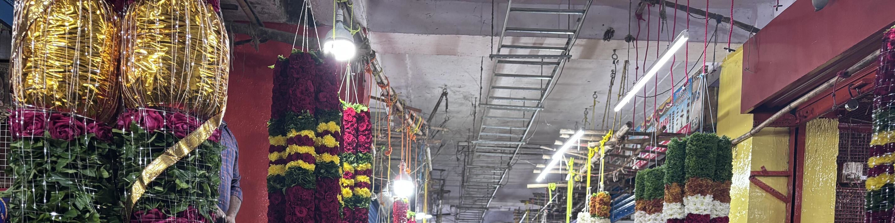Bangalore : Evening Food Street Walk and Market Visit