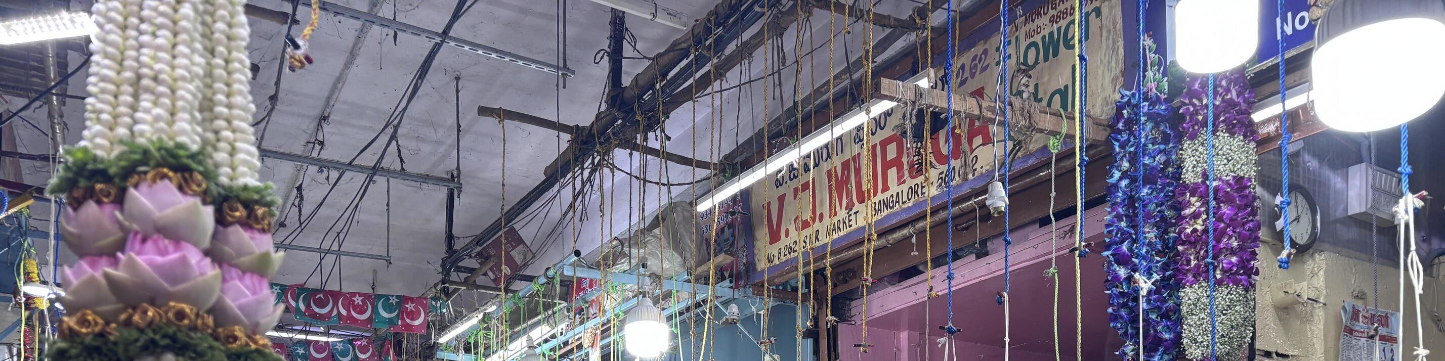 Bangalore : Evening Food Street Walk and Market Visit