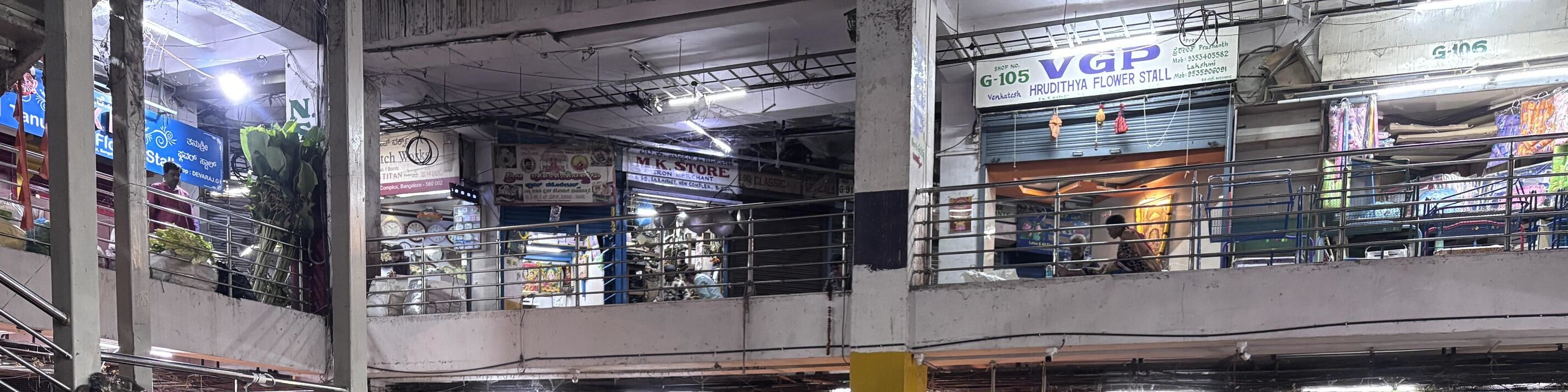 Bangalore : Evening Food Street Walk and Market Visit