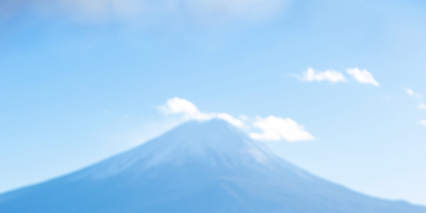 長崎公園 - 靜謐的湖畔公園，擁有自然風光，背景是富士山