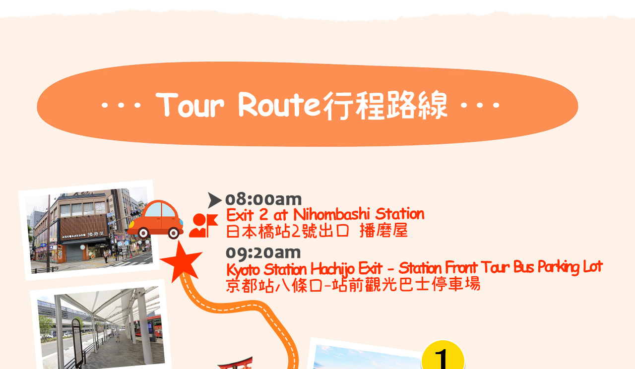 一圖看懂 湖畔鳥居、纜車美景、禪意古寺與網紅甜點村的悠然之旅。