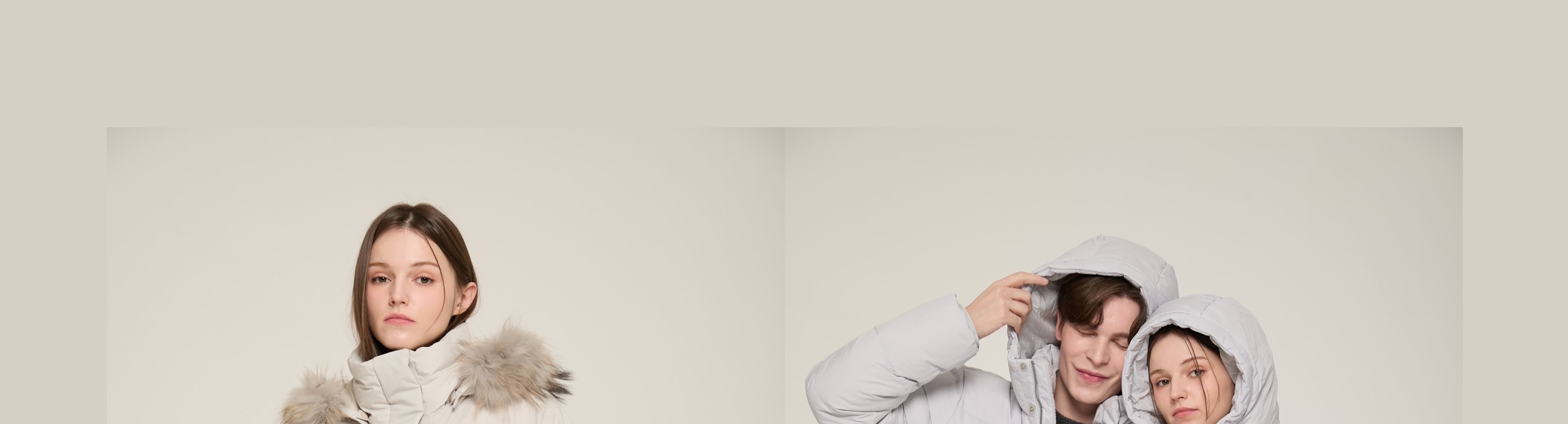 品牌羽絨服（長款）