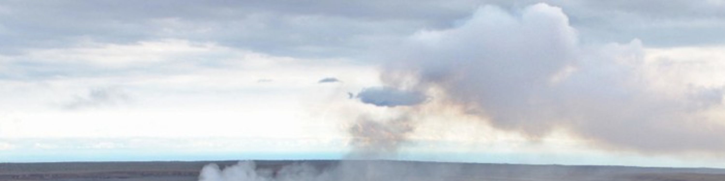 Expansive stretch of dry volcanic land shaped by past eruptions and natural forces