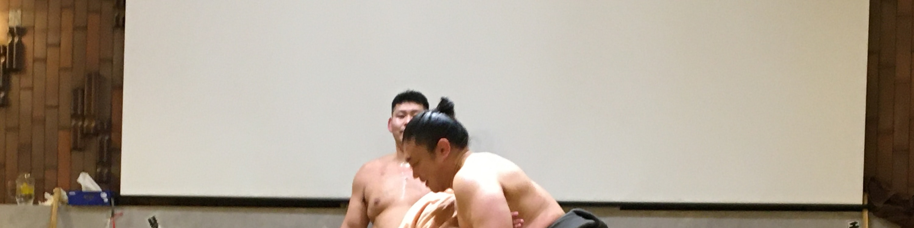 相撲選手互動挑戰 & 美食體驗