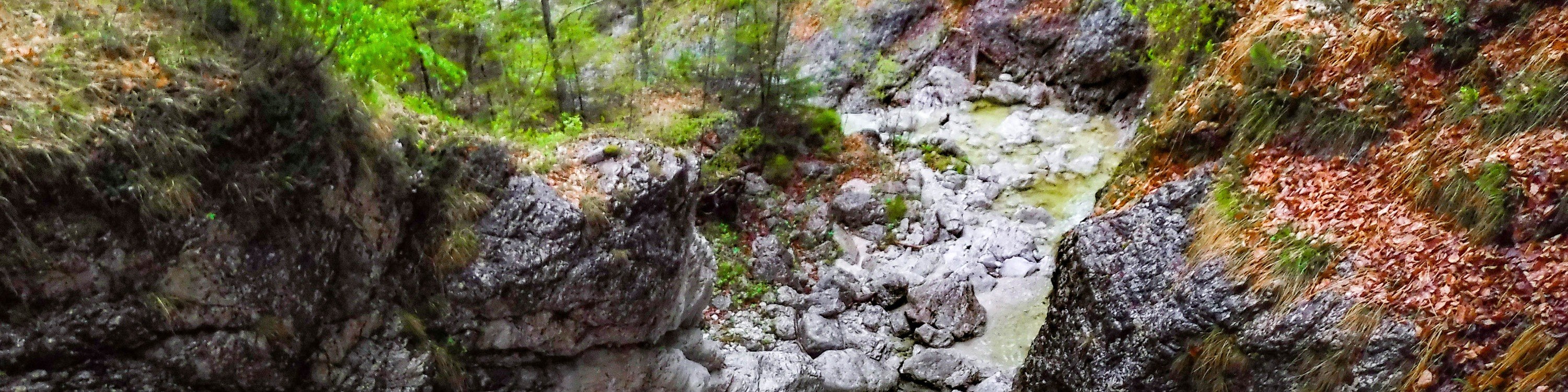 Extreme canyoning in Triglav national park