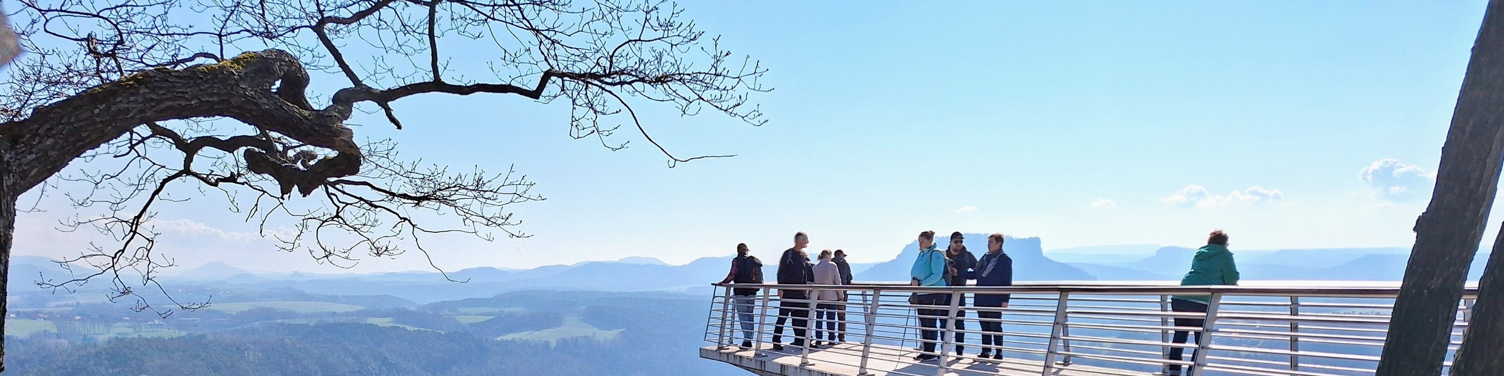 Bastei Bridge viewpoint