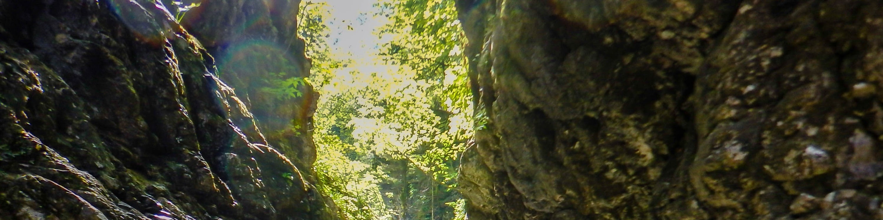 Extreme canyoning in Triglav national park